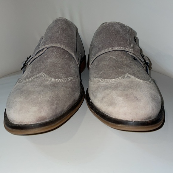 Mens Hush Puppies Beige Suede‎ Oxford Style Shoes Size 12-13 main image 10